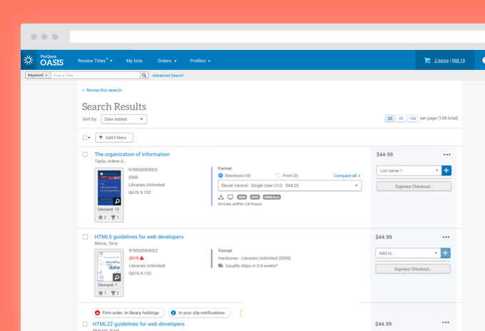 Search Results Redesign